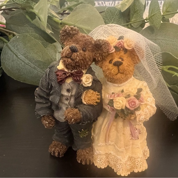 Charming Wedding Bear Figurine boyds bears collections - Picture 4 of 8